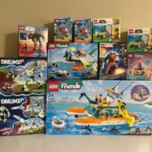 LEGO Lot of 11 NIP- Super Mario, Disney, City, Marvel, Friends, Starwars, dreamz